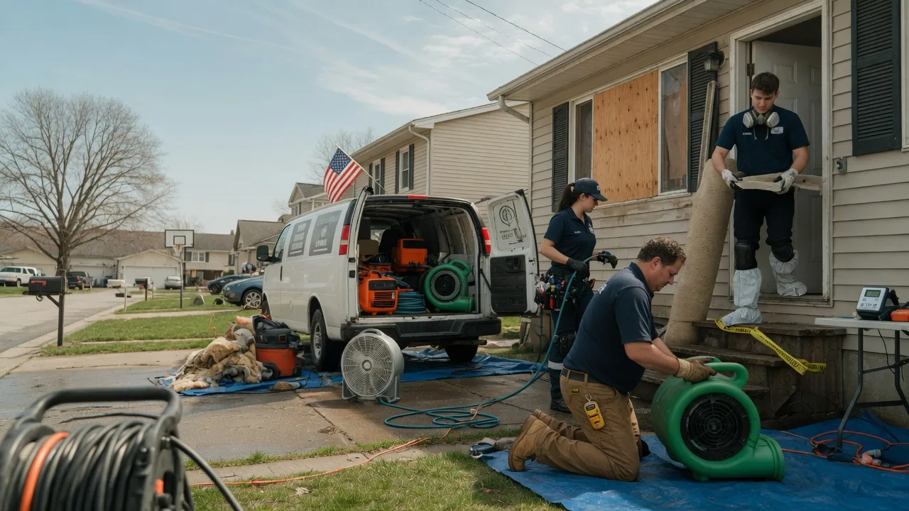 Water Damage Restoration in Calera, OK near me